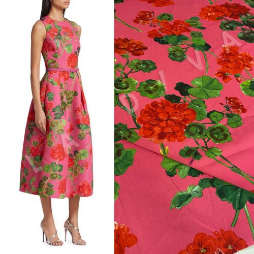 Костюмно-плательный хлопок Oscar de La Renta