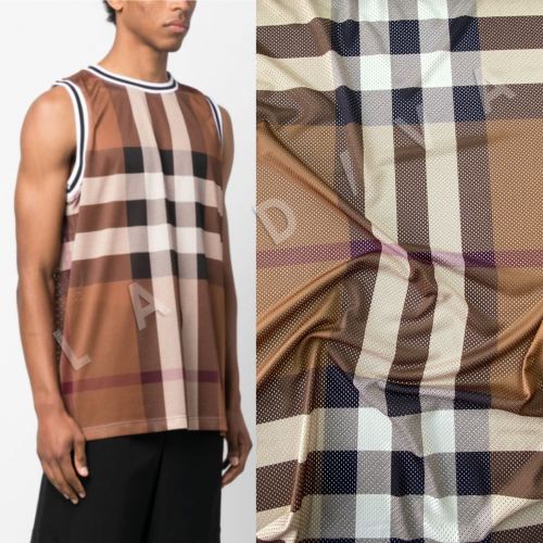 Трикотаж перфорация Burberry