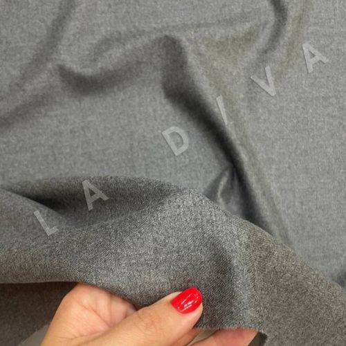 Шерсть Prada в сером цвете