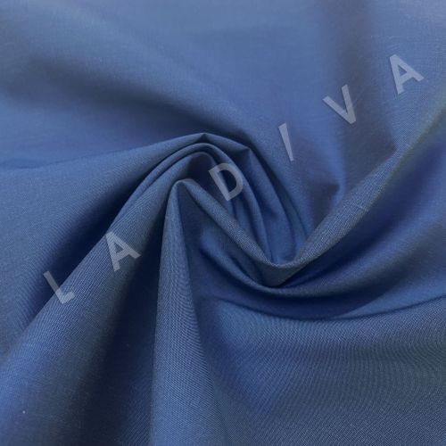 Плащевая шерсть Loro Piana серо-синего цвета