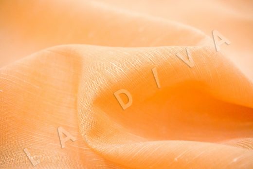 хлопок сорочечный Testa оранжевого цвета рис-2