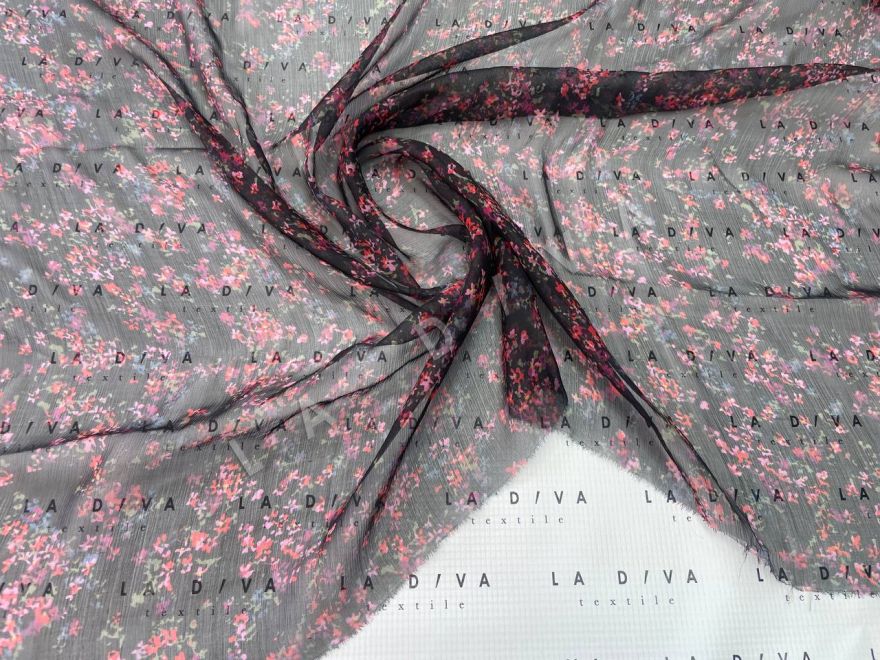Ткань Шифон креш Dior TG-637