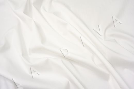 Хлопок сорочечный белого цвета рис-2