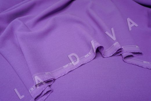костюмная шерсть Carnet фиолетового цвета рис-4