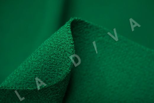 костюмная шерсть Carnet зеленого цвета рис-5
