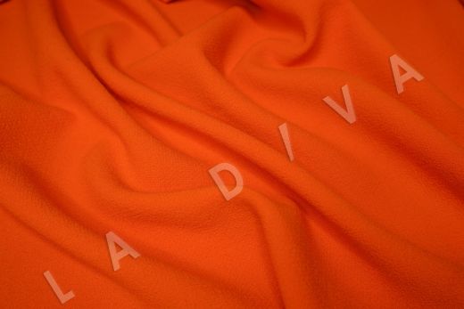 костюмная шерсть Carnet оранжевого цвета