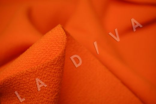 костюмная шерсть Carnet оранжевого цвета рис-3