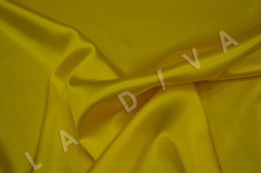 Атласный шелк желтого цвета рис-3