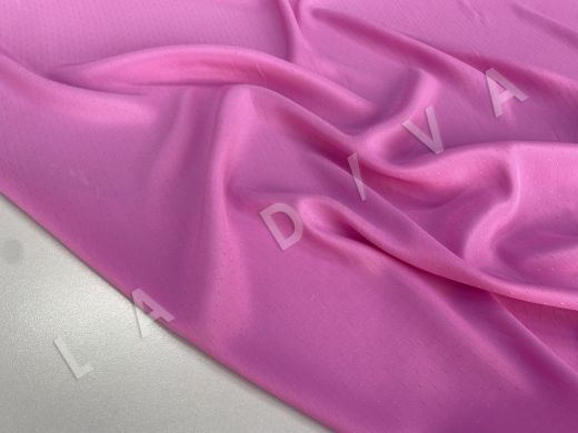 Однотонный шелк с ацетатом розового цвета  рис-3