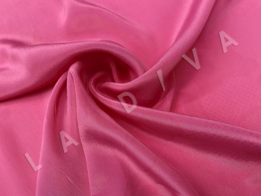 Атласный шелк с ацетатом в розовом цвете 2103202199768