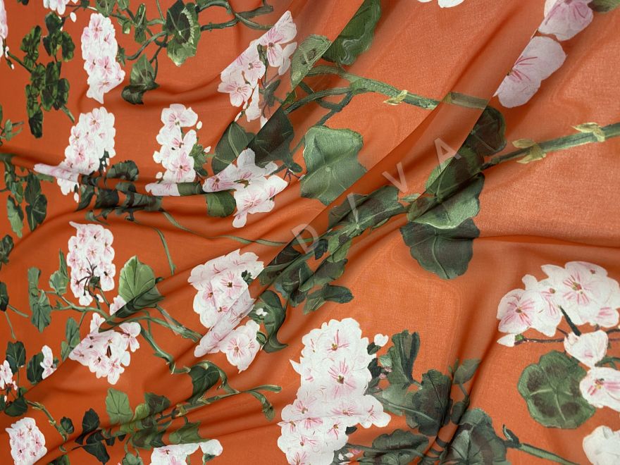 Шифон Oscar de La Renta рис-2 Шифон Oscar de La Renta рис-2