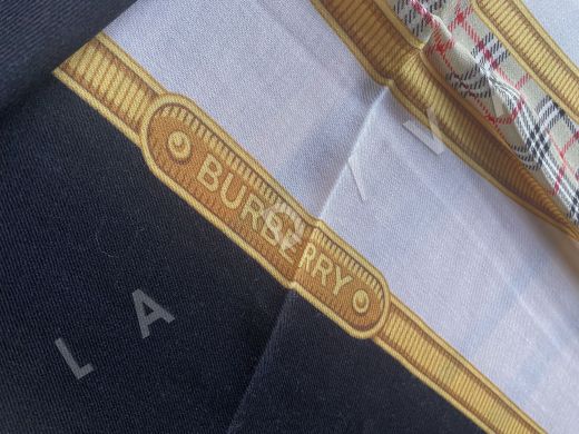 Кашемировая шаль Burberry лимитированная коллекция рис-8