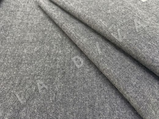 Фланель ETRO - шерстяная костюмная серого цвета 2103202139641
