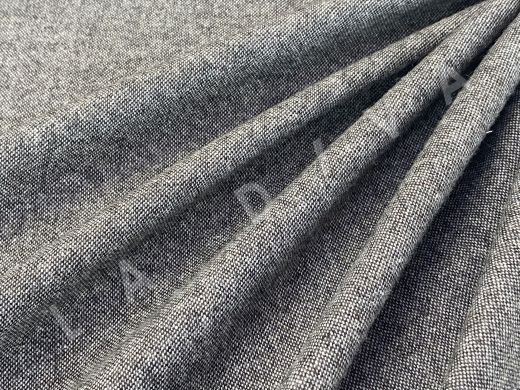 Фланель шерстяная костюмная серого цвета  рис-4