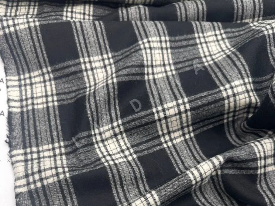 Шерстяная фланель Dior в серых тонах  рис-4