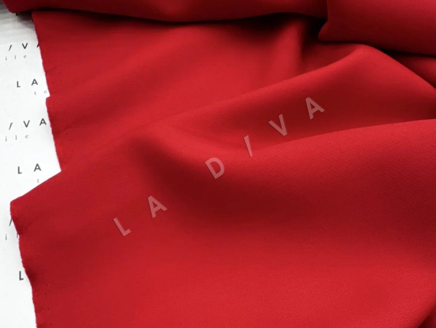 Шерсть с шелком Dior красного цвета рис-2