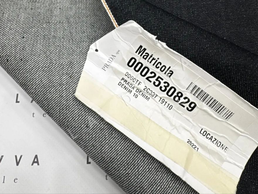 Темно-синяя джинса Prada  рис-3