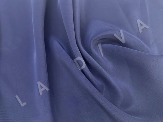Вискоза костюмно-плательная синего цвета рис-2