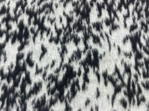 Пальтовая шерсть с леопардовым принтом рис-2