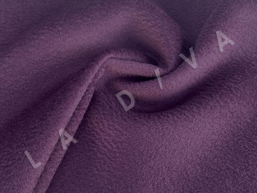 Пальтовая шерсть с вискозой в фиолетовом цвете 2103200454036