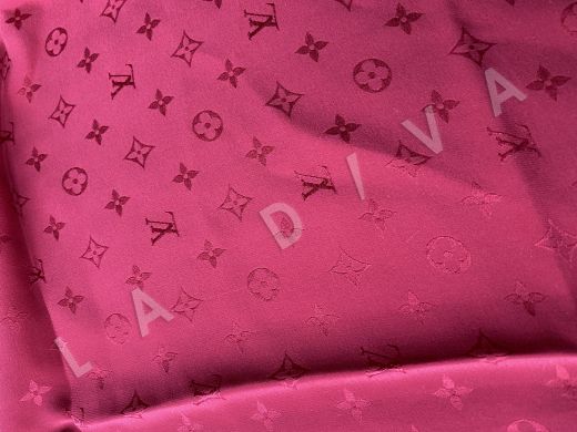 Шёлковый платок Louis Vuitton с жаккардовым лого рис-5