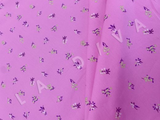 Рубашечный хлопок с цветочным принтом  рис-2