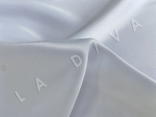Плательная ткань с эластаном белого цвета рис-3