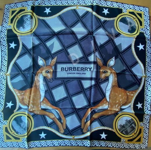 Шёлковый платок Burberry D-276