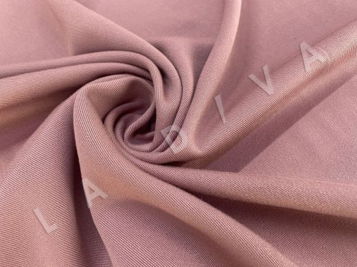 Вискозный твил пыльно-розового цвета 2103201015472