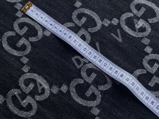 Джинс Gucci с крупным лого GG (5,5 cm)  рис-6