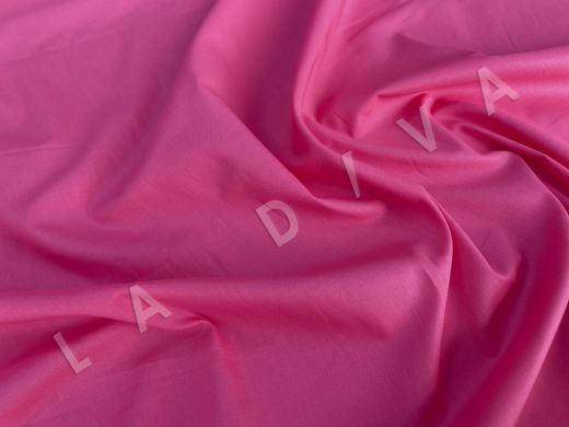 Хлопок рубашечно-плательный в  розовом цвете рис-2
