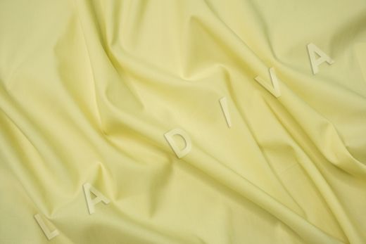 Хлопок сорочечный лимонного цвета рис-2