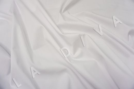 Хлопок сорочечный белого цвета рис-2