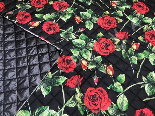 Курточная двусторонняя Dolce Gabbana с розами рис-2