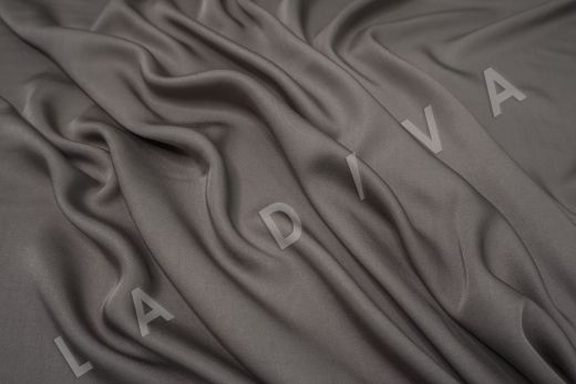 Вискоза плательно-костюмная темно-серого цвета рис-2