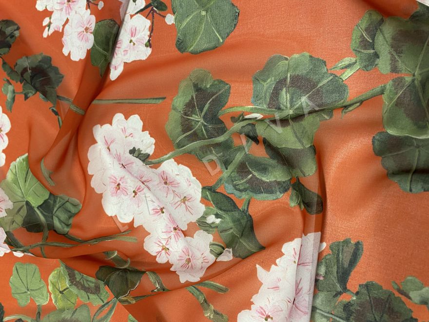 Шифон Oscar de La Renta рис-4 Шифон Oscar de La Renta рис-4