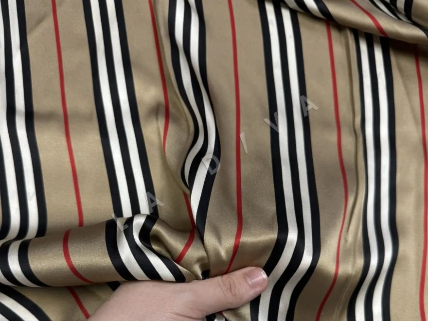 Шелк атласный Burberry  рис-3