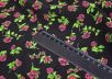 креповая вискоза с цветочным принтом на черном фоне рис-5