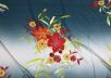 Трикотаж вискозный с цветочным принтом рис-3