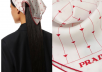Шёлковый платок Prada, твиловое плетение D-252