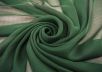 шелковый креповый шифон темно-зеленого цвета рис-2