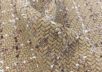 Твид в стиле CHANEL песочного цвета с добавлением люрекса в клетку рис-3