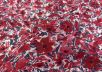 Вискоза плательно-блузочная с цветочным принтом в розово-красной гамме рис-4