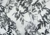 Вискоза плательно-блузочная с цветочным принтом в черно-белой гамме рис-3