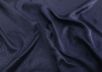 Жаккардовый шелк в темно-синем цвете рис-2
