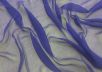 Шелковый креш-шифон фиолетово-синего цвета рис-2