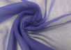 Шелковый креш-шифон фиолетово-синего цвета 2000003054367