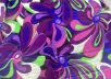 Шелк атласный  Emilio Pucci с крупным цветочным принтом  рис-2