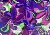 Шелк атласный  Emilio Pucci с крупным цветочным принтом  рис-3