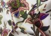 Шелк твил Valentino с цветочным рисунком рис-5